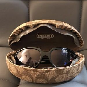 Coach Sun Glasses: Samantha S425 (Jet)